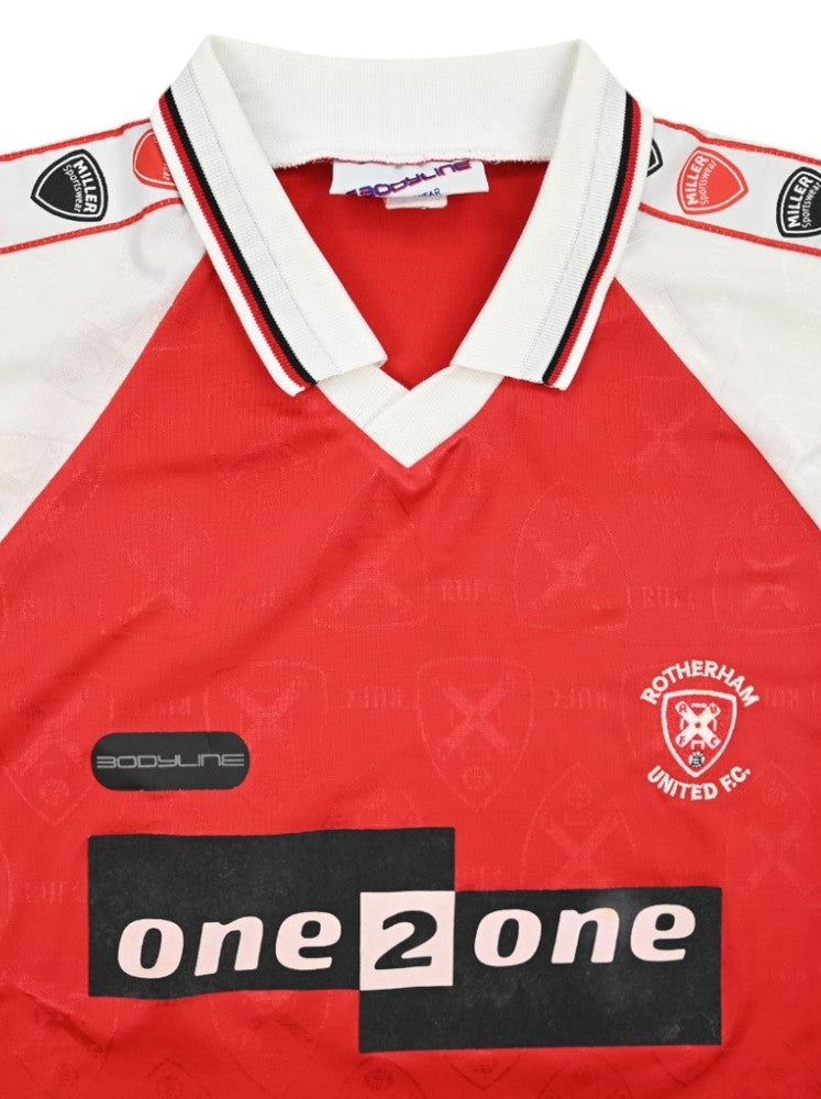 Maillot Rotherham United Domicile Booyline 1998-99 vintage