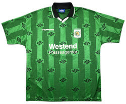 Maillot Sachsen Leipzig Extérieur Umbro 1998-99 vintage collector