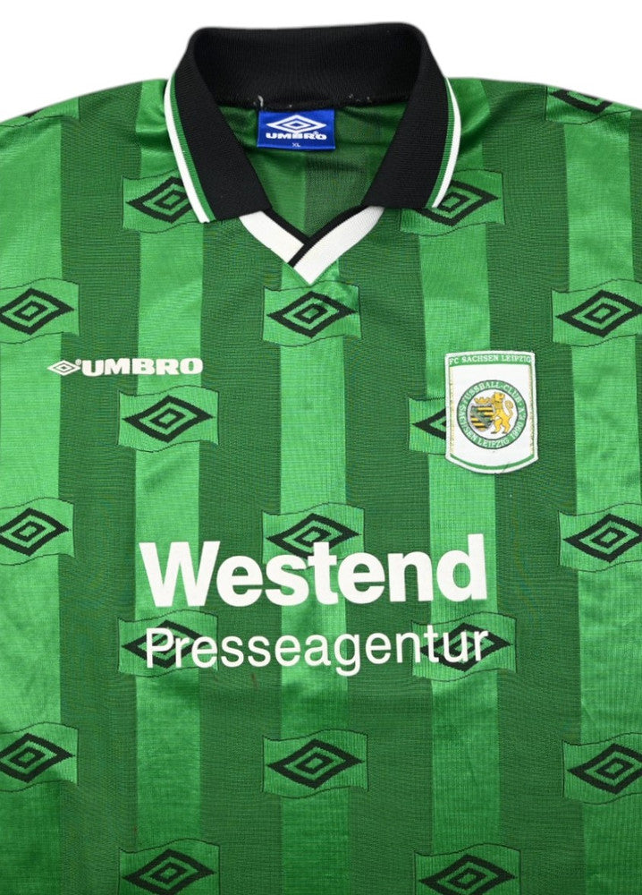Maillot Sachsen Leipzig Extérieur Umbro 1998-99 vintage collector