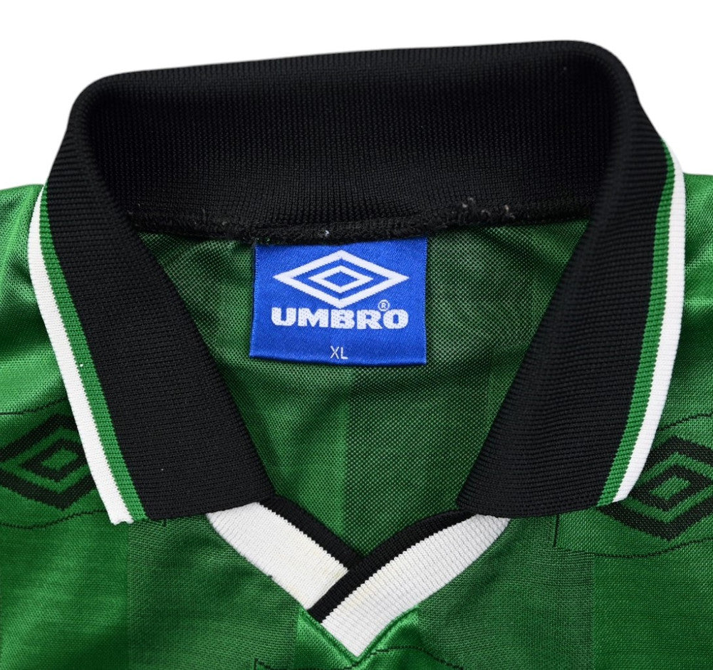Maillot Sachsen Leipzig Extérieur Umbro 1998-99 vintage collector