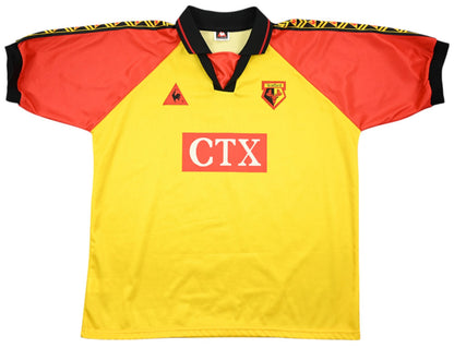 Maillot Watford Extérieur 1998-99 Le Coq Sportif Vintage 2XL