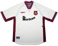 Maillot West Ham United Domicile Pony 1998-99 Vintage