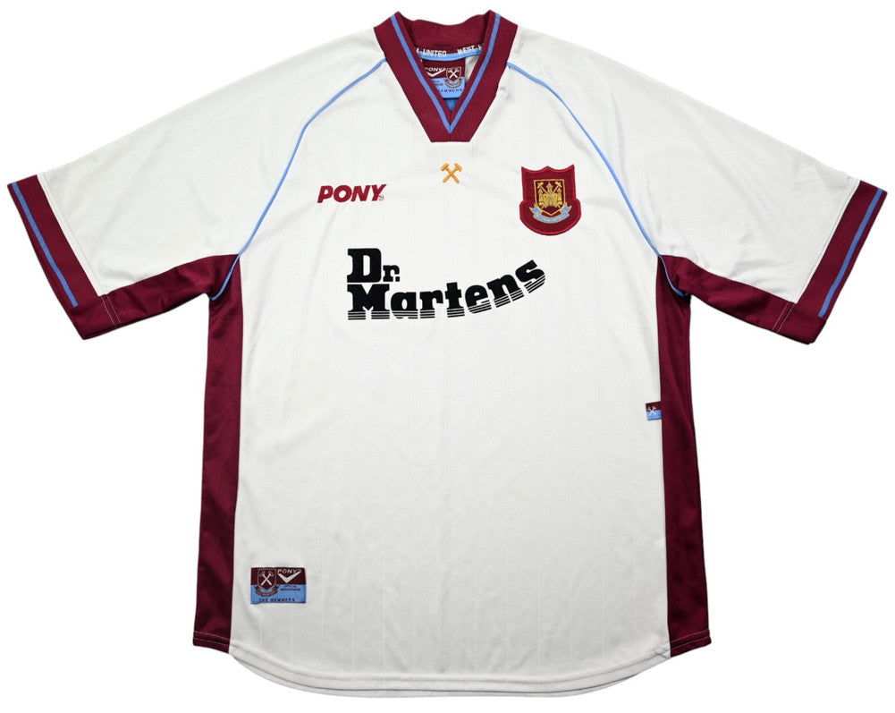 Maillot West Ham United Domicile Pony 1998-99 Vintage