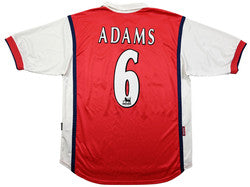 Maillot Arsenal 1999-00 Nike Domicile Adams vintage collector