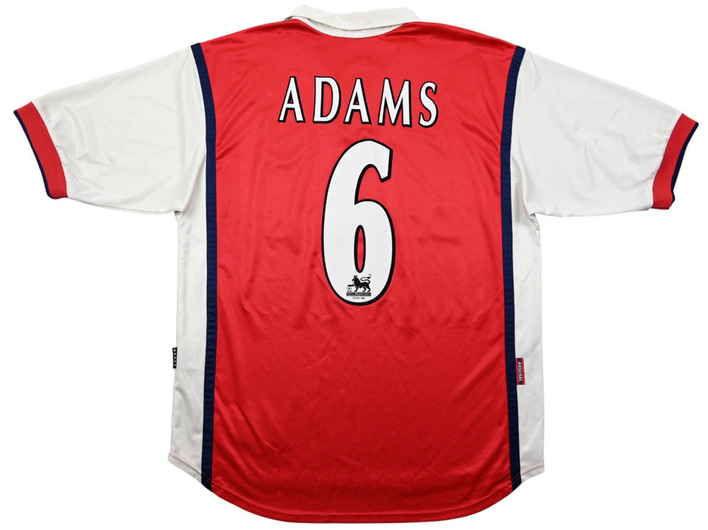 Maillot Arsenal 1999-00 Nike Domicile Adams vintage collector
