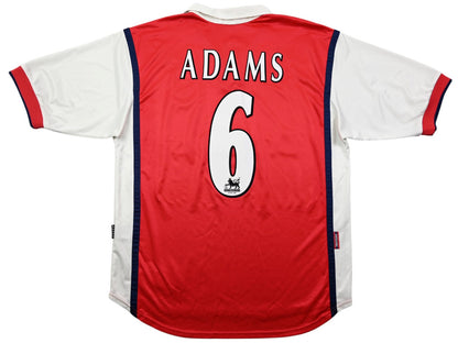 Maillot Arsenal 1999-00 Nike Domicile Adams vintage collector