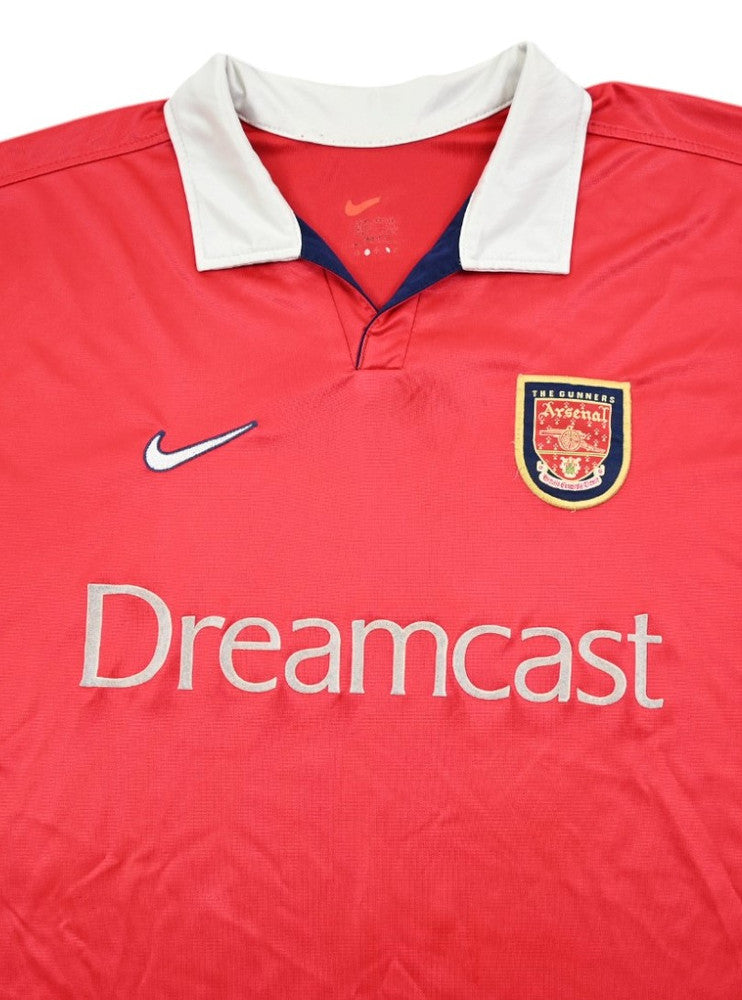 Maillot Arsenal Domicile 1999-2000 Nike Dreamcast vintage