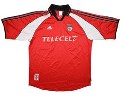Maillot Benfica Domicile 1999-2000 Adidas Vintage | Telecel