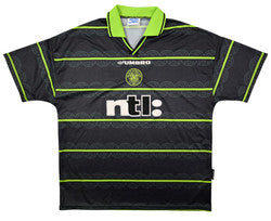 Maillot Celtic FC Extérieur 1999-2000 Umbro NTL vintage XXL