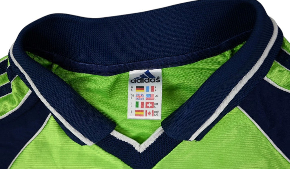 Maillot Fulham Extérieur Adidas 1999-2000 Vintage - Demon Internet