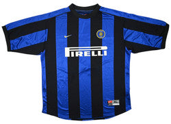 Maillot Inter Milan 1999-00 Nike Baggio Domicile Vintage