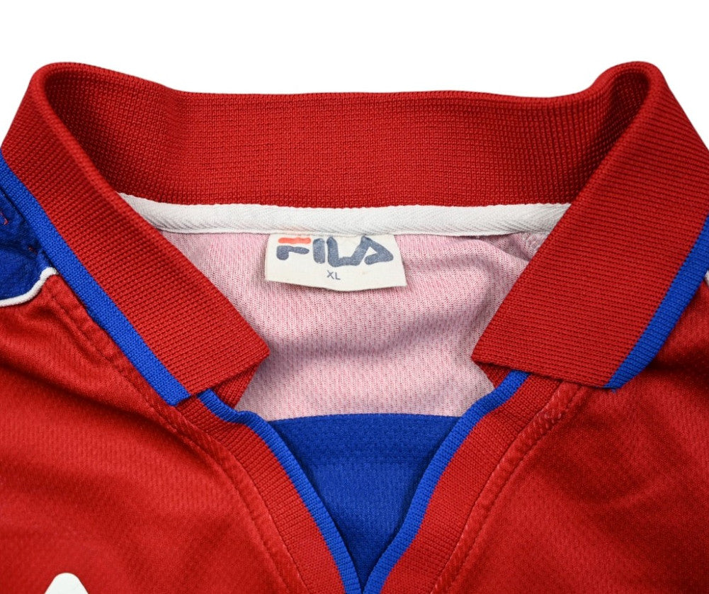 Maillot KFC Uerdingen 1999-2000 Fila Match Issue #11 vintage