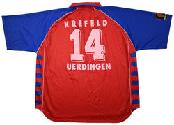 Maillot KFC Uerdingen 1999-2000 Fila Match Issue #14 vintage