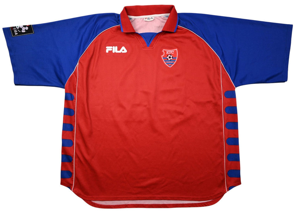 Maillot KFC Uerdingen 1999-00 Fila Match Issue #16 vintage