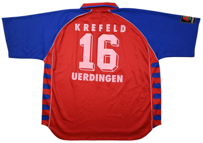 Maillot KFC Uerdingen 1999-00 Fila Match Issue #16 vintage
