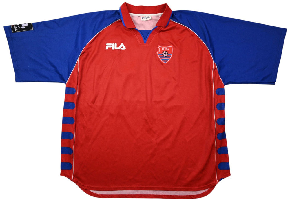 Maillot KFC Uerdingen 1999-2000 Fila Match Issue vintage #17
