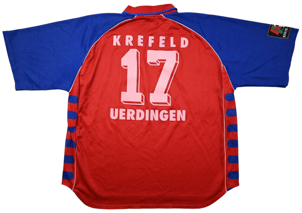 Maillot KFC Uerdingen 1999-2000 Fila Match Issue vintage #17