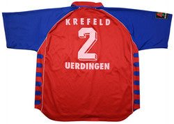 Maillot KFC Uerdingen Extérieur Fila 1999-2000 Match Issue #2