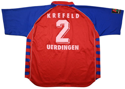 Maillot KFC Uerdingen Extérieur Fila 1999-2000 Match Issue #2