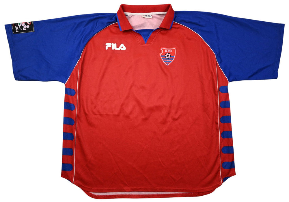 Maillot KFC Uerdingen 1999-2000 Fila Match Issue #7 Vintage