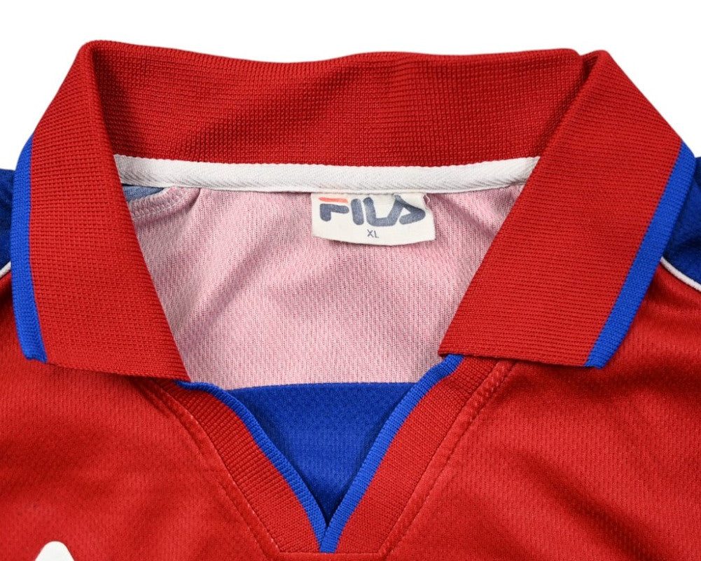 Maillot KFC Uerdingen 1999-2000 #9 Match Issue Fila vintage XL