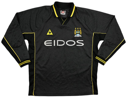 Maillot Manchester City Gardien 1999-00 Le Coq Sportif vintage
