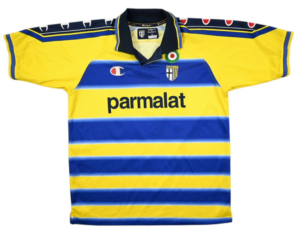 Maillot Parma 1999-00 Domicile Champion Ortega vintage 8/10