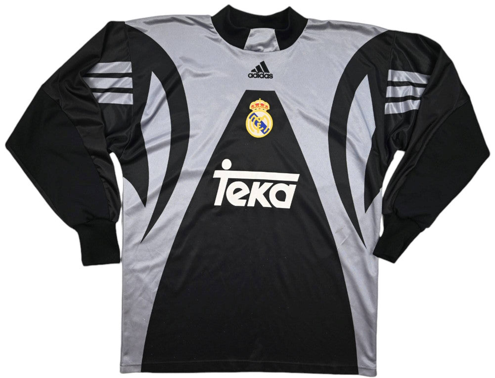 Maillot Gardien Real Madrid 1999-00 Adidas Vintage ML Teka