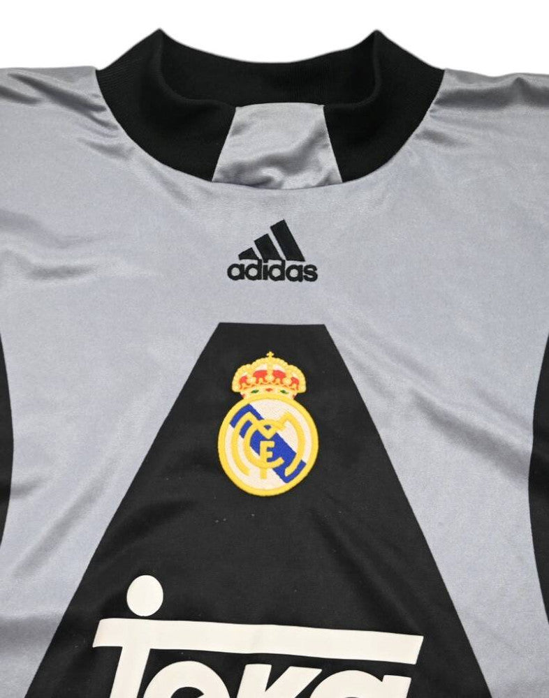 Maillot Gardien Real Madrid 1999-00 Adidas Vintage ML Teka