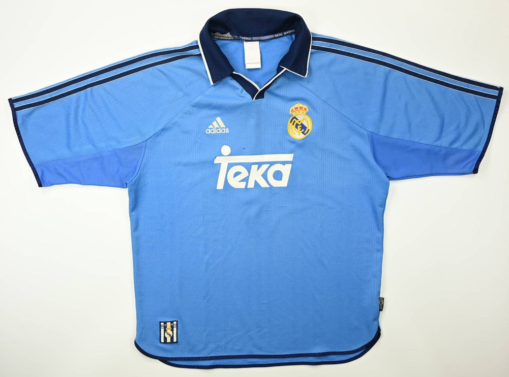 Maillot Real Madrid Extérieur Adidas 1999-00 Raúl vintage