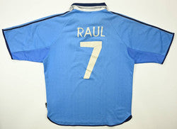 Maillot Real Madrid Extérieur Adidas 1999-00 Raúl vintage