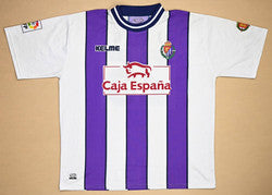 Maillot Real Valladolid 1999-2000 Domicile Kelme Caja España vintage