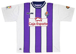 Maillot Real Valladolid 1999-2000 Domicile Kelme Caja España vintage