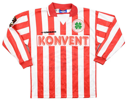 Maillot Rot-Weiss Oberhausen 1999-00 Domicile Umbro Vintage