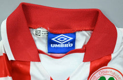 Maillot Rot-Weiss Oberhausen 1999-00 Domicile Umbro Vintage