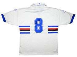 Maillot Sampdoria Extérieur Asics 1999-2000 Dreamcast Match Issue