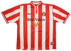 Maillot Sunderland Domicile 1999-2000 Asics Quinn Vintage