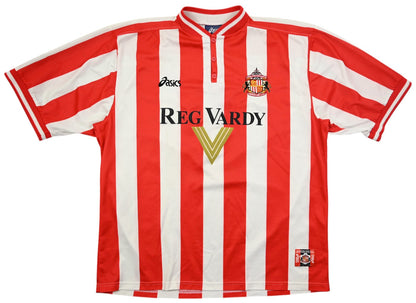 Maillot Sunderland Domicile 1999-2000 Asics Quinn Vintage