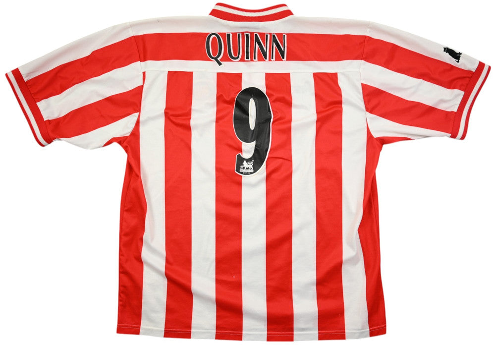 Maillot Sunderland Domicile 1999-2000 Asics Quinn Vintage
