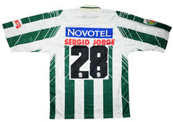 Maillot Vitória de Setúbal 1999-00 Domicile Saillev vintage XXL