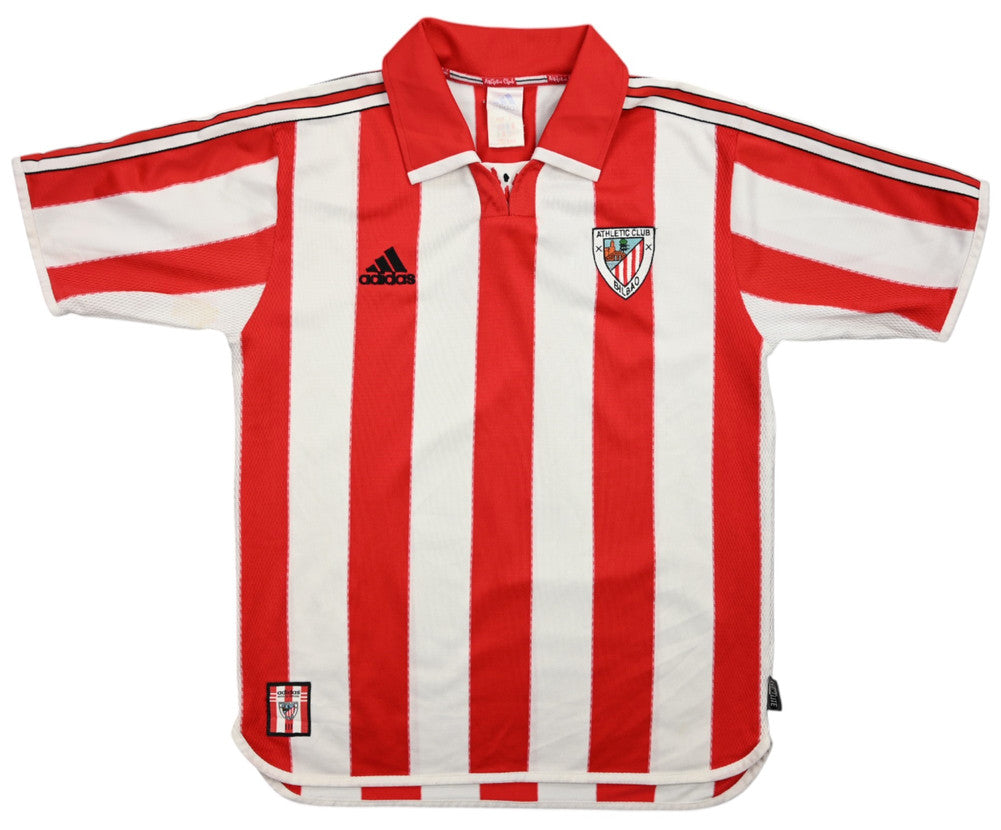 Maillot Athletic Bilbao 1999-2001 Domicile Adidas Vintage