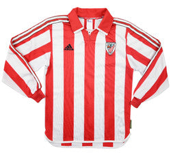 Maillot Athletic Club Bilbao 1999-2001 Adidas Domicile Vintage