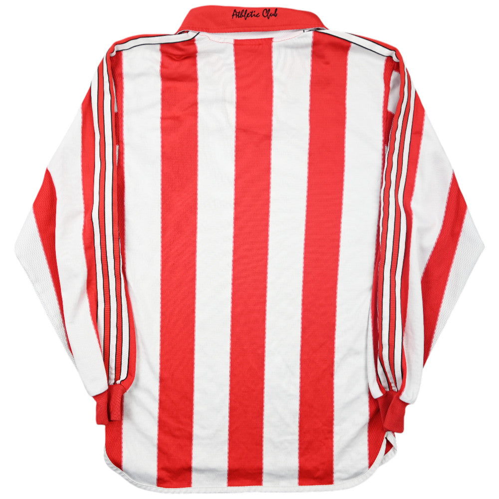 Maillot Athletic Club Bilbao 1999-2001 Adidas Domicile Vintage