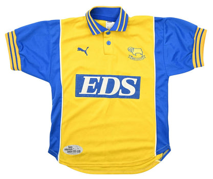 Maillot Derby County Domicile Puma 1999-2001 Vintage EDS