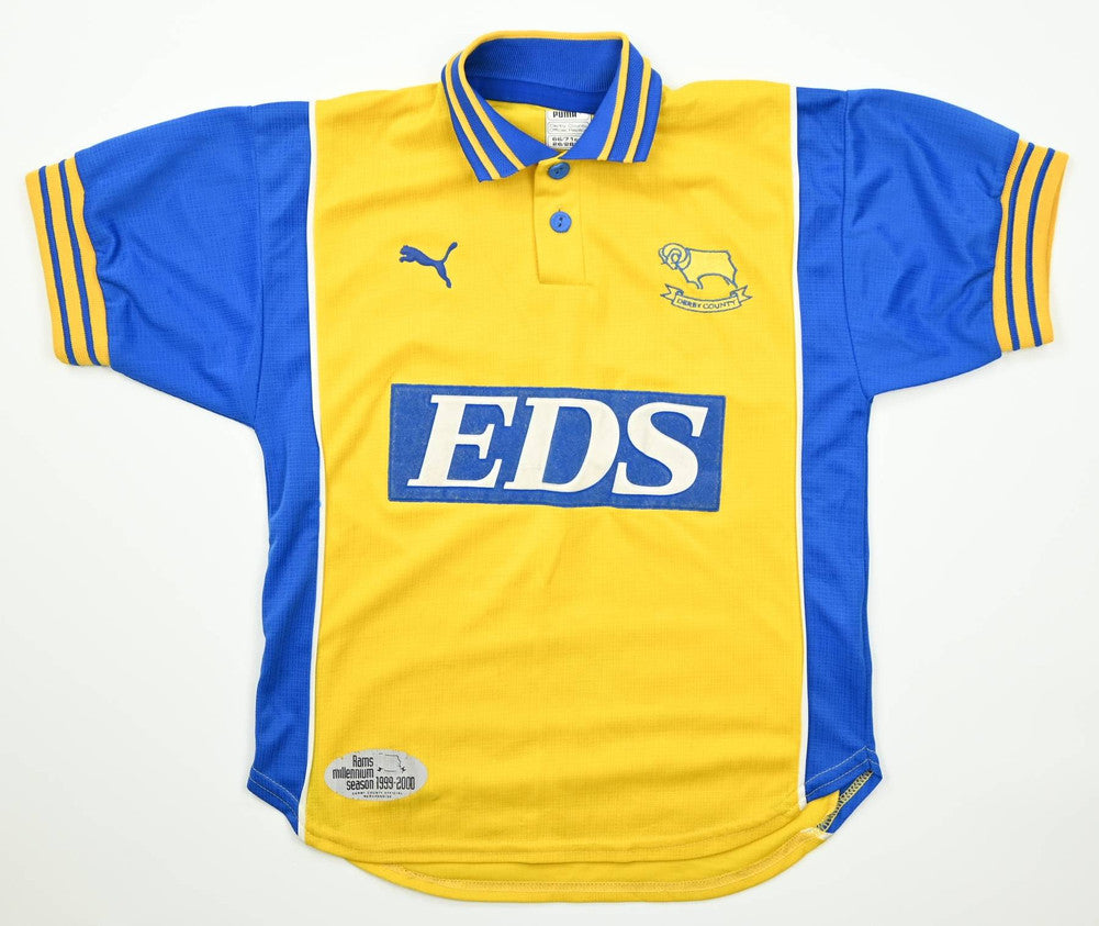 Maillot Derby County Domicile Puma 1999-2001 Vintage EDS