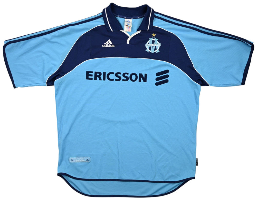 Maillot Extérieur OM 1999-2001 Adidas Ericsson Vintage