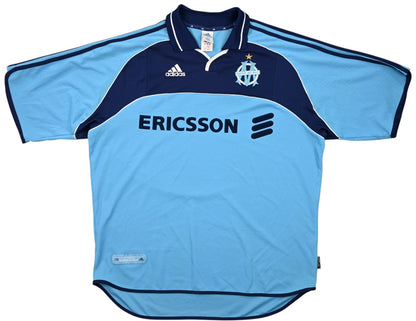 Maillot Extérieur OM 1999-2001 Adidas Ericsson Vintage