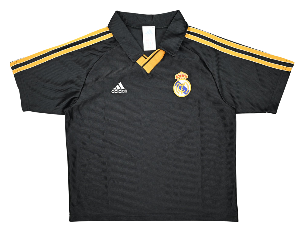 Maillot Real Madrid 1999-2001 Adidas vintage taille enfant