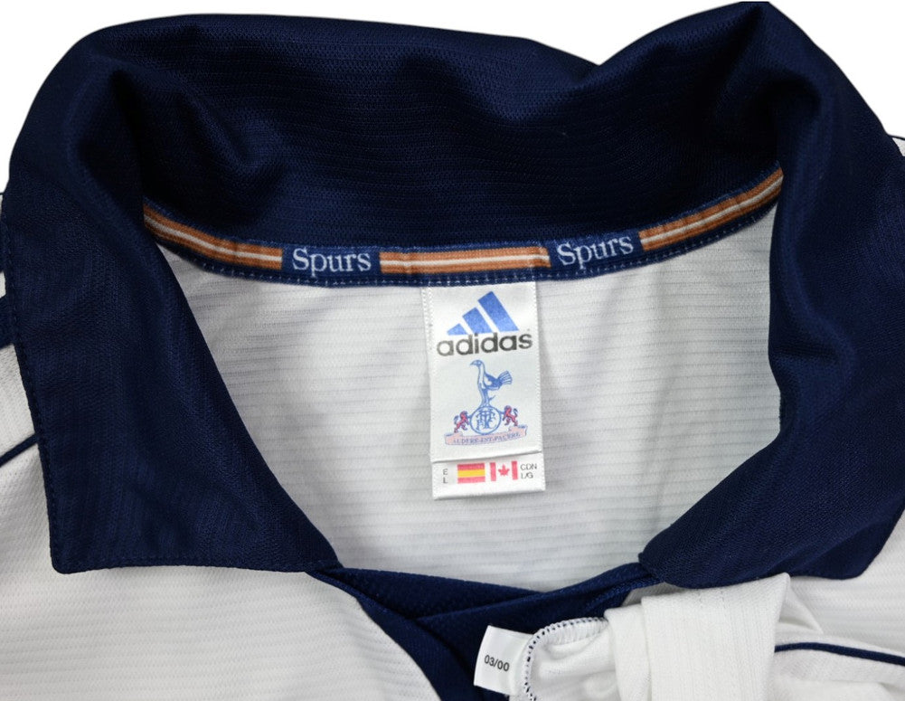 Maillot Tottenham Domicile Adidas 1999-2001 Holsten vintage
