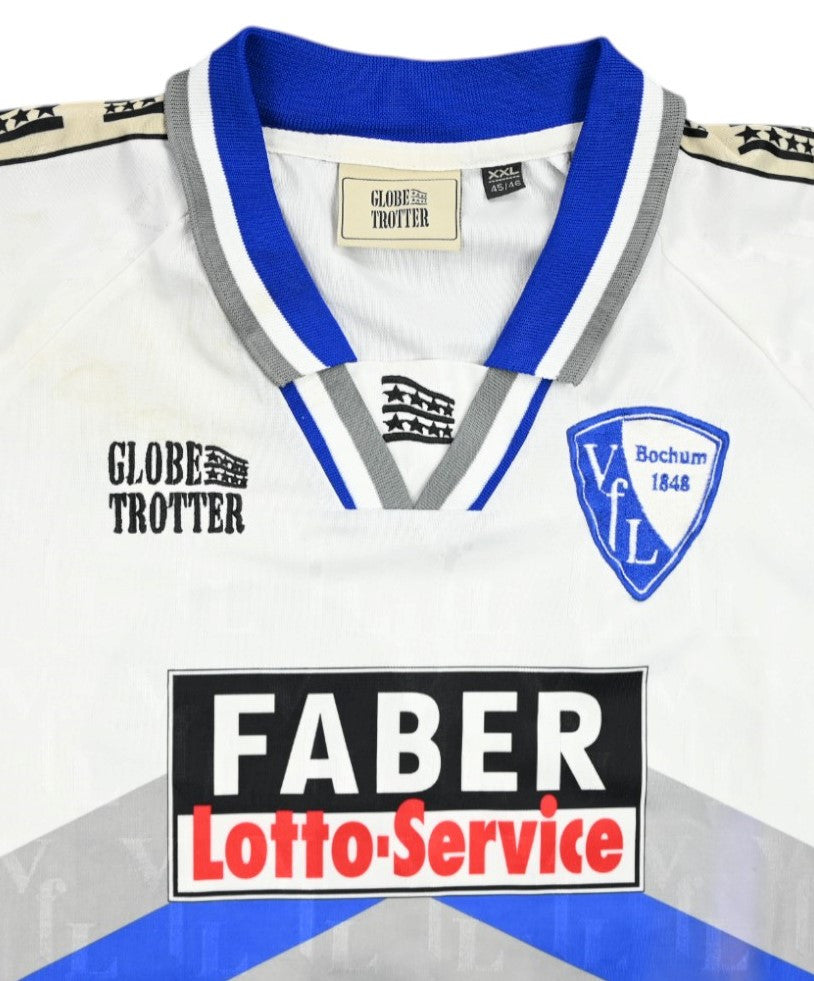 Maillot VfL Bochum Domicile 1999-2001 Globetrotter FABER vintage